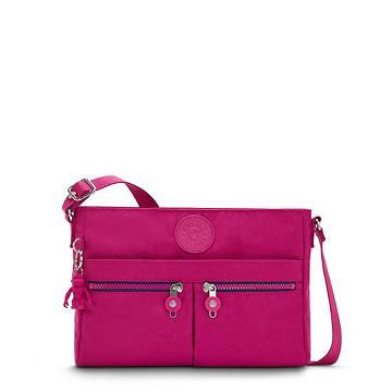 Bolsos Cruzados Kipling New Angie Moda Rosas Fucsia | MX 1191EB